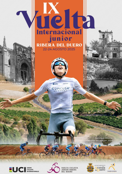 La Vuelta Ciclista Junior a la Ribera 2025 consolida a Aranda de Duero como referente internacional del ciclismo junior La Vuelta Ciclista Junior a la Ribera 2025 consolida a Aranda de Duero como referente internacional del ciclismo junior