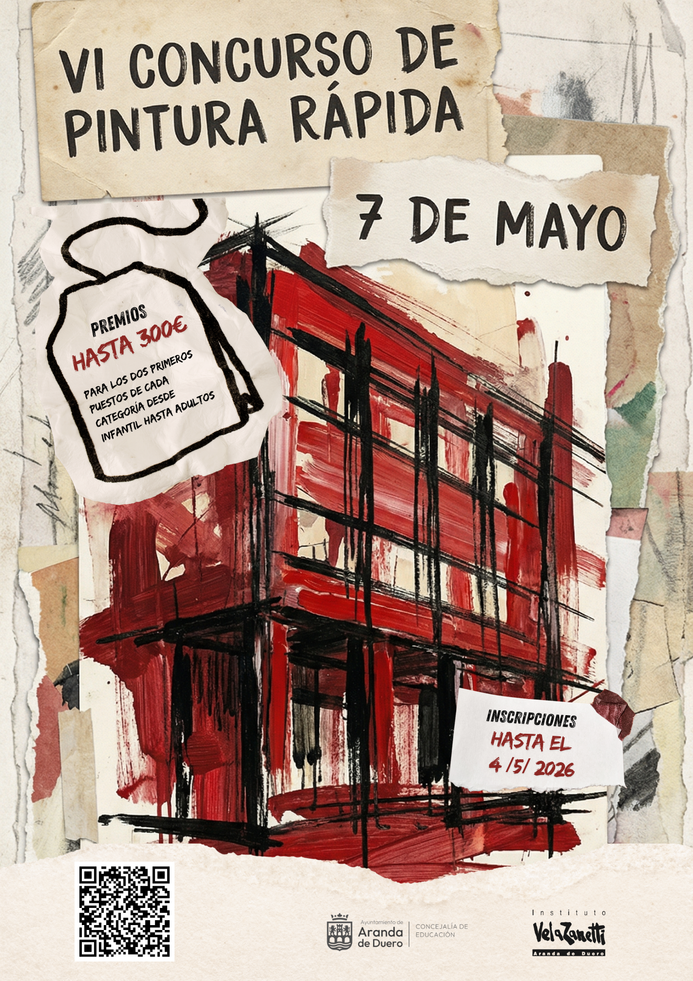 Aranda de Duero convoca el VI Concurso de Pintura Rápida Vela Zanetti