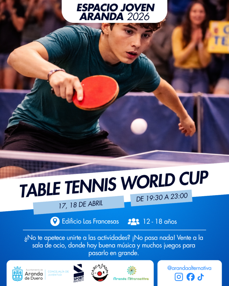 Aranda de Duero acoge la Table Tennis World Cup para jóvenes