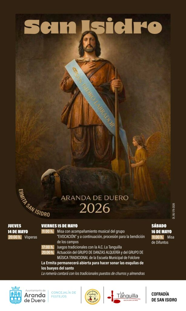 San Isidro 2026 en Aranda de Duero: Programa de actos, romería y tradiciones